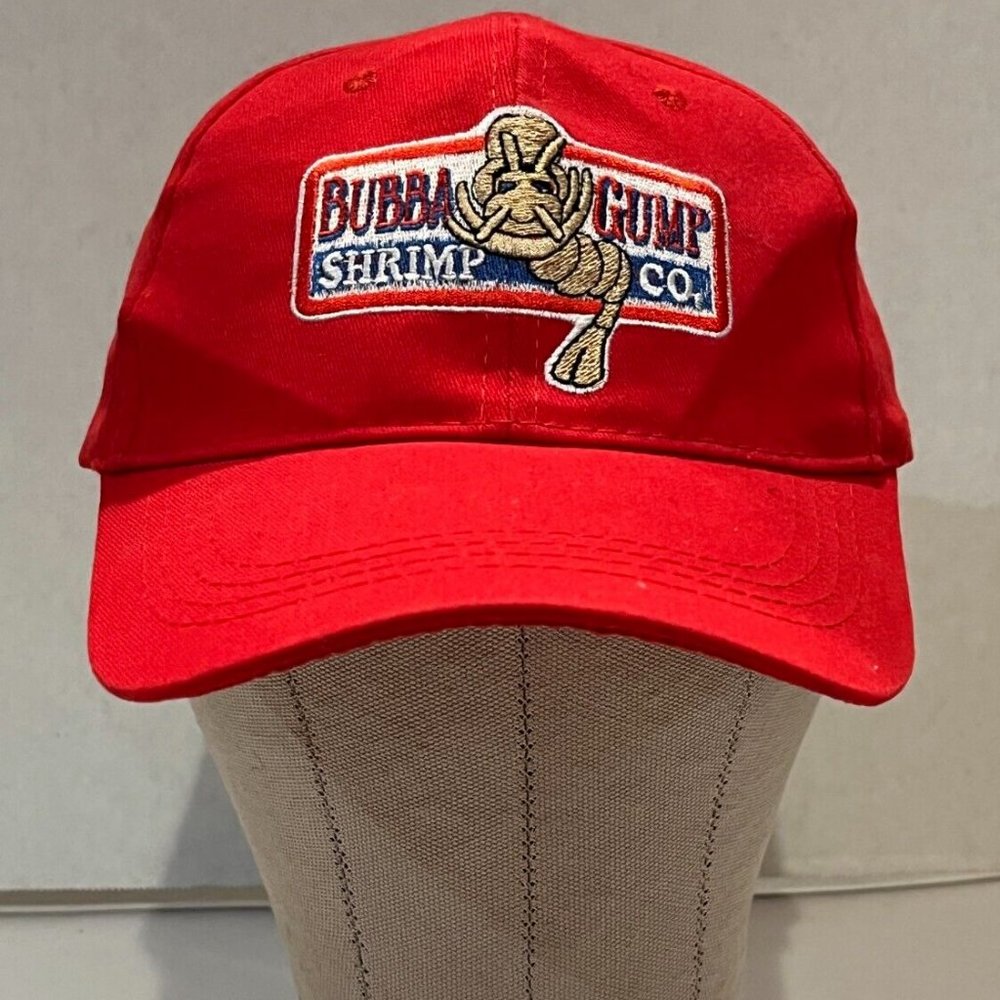 Bubba Gump Shrimp Co Dad Hat Adjustable Forrest Gump, Preowned